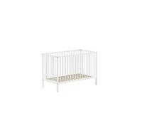Lit Bébé Dino 60x120 Cm Blanc - VIPACK - VIP1740679403037 - Bois massif
