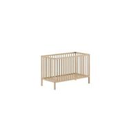 Lit Bébé Dino 60x120 Cm Naturel Marron