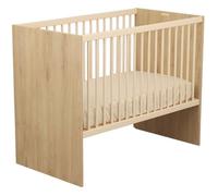 Lit bébé évolutif - 120 x 60 cm - Adele - Matelas inclus - Hêtre/crème - SAUTHON