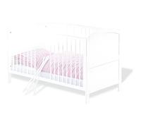 Lit bébé évolutif - 140*70 - blanc Laura