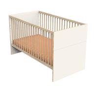 Lit Bébé Évolutif 140x70 - Little Big Bed Décor Vanille Ecru