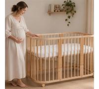 Lit bébé évolutif 7 en 1 - Charlie Naturel