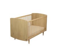 Lit bébé évolutif 70x140 - little big bed pieds bois - my love marron 70X140
