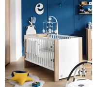 Sauthon - Lit évolutif Antonin 70 x 140 cm chêne / blanc