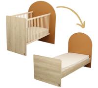 Lit bébé évolutif Arche Caramel (60 x 120 cm)