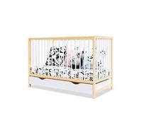 Lit bébé évolutif avec tiroir MATHIS 60x120 cm (matelas non inclus)