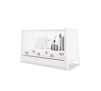 Lit bébé évolutif avec tiroir TIMEO 60x120 cm (matelas non inclus)