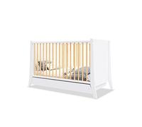 Lit bébé évolutif avec tiroir TIMEO 60x120 cm (matelas non inclus)