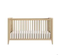 Lit bébé évolutif effet bois de effet bois chêne 70cm x 140cm