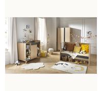 Lit Bébé Évolutif En Lit Adulte - Nova Gris 70X140