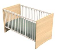 Lit Évolutif 140x70 - Little Big Bed En Bois Décor Chêne Miel Marron