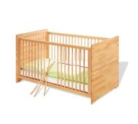 Lit bébé évolutif Natura - 140*70 - massif - huilé