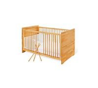 Lit Bebe Evolutif Pinolino Natura L 144 X P 77 X H 80