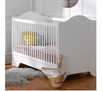 Lit bébé évolutif Occitane 70x140 - Blanc