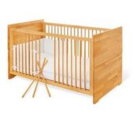 Lit bebe Evolutif Pinolino Natura L 144 x P 77 x H 80 Beige G