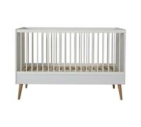 Lit bébé évolutif Quax 140 x 70 cm Cocoon Ice White Quax