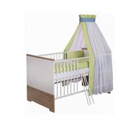 Lit bébé évolutif - Schardt - Eco Plus - Hêtre massif - Blanc - 70x140 cm
