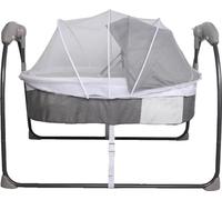 Lit bébé, Fonctionnement électrique, Télécommande, Capacité de charge 10kg, Multiples réglages de la balancelle
