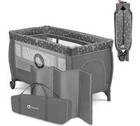 Lit Bébé Lionelo Stefi Plus Gris White Multicolore G