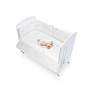 Lit bébé Lovely 2 pcs couette + tour de lit Ours gris