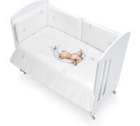 Lit bébé Lovely 2 pcs couette + tour de lit Ours gris Beige