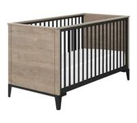 Lit bébé Marcel 70x140 cm hetre Noir