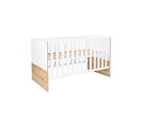 Lit bébé Maxim Artisan blanc Beige G