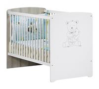 Lit bébé têtes panneaux Teddy (60 x 120 cm)