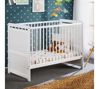 Lit Bébé "Tymek" 60x120cm Blanc