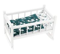 Lit Bercelonnette Poupée 40 Cm Petite Biche Blanc TU