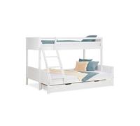 Lit blanc superposé avec tiroir 90x200