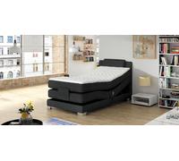 LIT BOXSPRINT DESIGN LIT TOPPER RESSORT LIT COUCHÉ 100 x 200 cm ÉLECTRIQUE