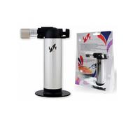 Lit Briquet à gaz Collection SRL CA 1, Chalumeau portatif, Chauffage, Acier, Noir, Gris, Acier, 40 mm
