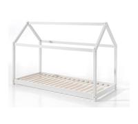 Paris Prix Lit enfant design « Cabane » 90x200 cm Blanc