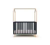 - Lit cabane bébé évolutif en bois KASA 60 x 120 cm