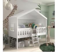 lit cabane blanc HOUSEBEDS