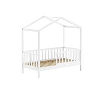 Vipack Lit cabane Dallas 70x140 blanc