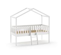 Lit cabane DALLAS - Blanc