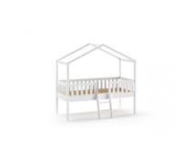 Lit cabane dallas - blanc