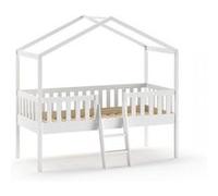 Lit cabane DALLAS - Blanc
