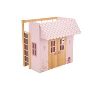 MuÑecas Arias Nature House Bed With 3 Hangers 50x39x50 Cm Rose