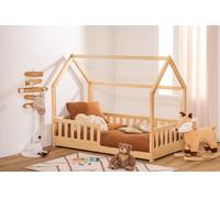 Lit cabane enfant 80 x 160 cm ATMOSPHERA sans MATELAS