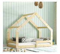 Interbeds Lit Enfant Cabane, Bois Naturel