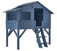 Lit cabane enfant finition laquée (coloris au choix)
