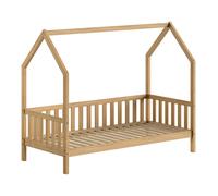 Lit Cabane Enfant "Nature" 90x200cm Chêne