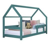 Lit cabane enfant TERY 120 x 190 vert pétrole Vert