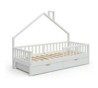 Lit cabane Noemi 34677 Blanc G