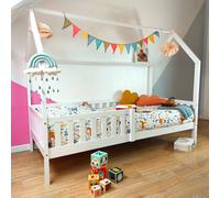 Happy Garden Lit cabane pour enfant MARCEAU 190 x 90 cm blanc
