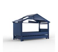 Lit cabane Star avec tiroir finition laquée (coloris au choix)