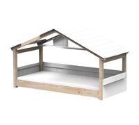 Lit cabane Star Light 3 finition laquée (coloris au choix)